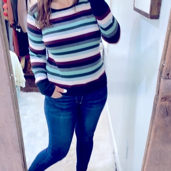 Vince Camuto striped sweater size medium - Picture 1 of 4